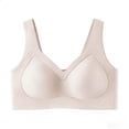 thumbnail image 2 of M-5X Plus Size Sports Bras for Women Wireless Push Up Tshirt Bralettes Womens Pullover Full-Coverage Support Yoga Underwear Bra, 2 of 6