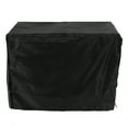 thumbnail image 4 of Housse de Cage pour Chien, Crochet Imperméable et Design Confortable Protection de Cage Universelle Anti-Poussière avec Sac de Rangement pour Protection Intérieure Extérieure Carreaux Marron, Noir, 4 of 8