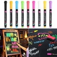 thumbnail image 5 of Dust Free Led Board Writing Glass Window Painting Whiteboard Pen Liquid Chalk Pen Art Marker Pen Highlighters GREEN, 5 of 8
