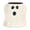 A, variant on White Ghost Bucket Vase, Cute Ghost-Shaped Ceramic Flowerpot Decorations, Halloween Ghosts Candy Bowl Buckets for Home Indoor Outdoor Party Decor