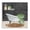 Country Botanical Bathroom, variant on Stupell Industries French Country Peaceful Blue Bath Canvas Art, 17 x 17, by Charlene Olson