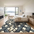 thumbnail image 3 of ODIKA 8'x10' Machine Washable Non-Slip Area Rug, Rustic Gray High Traffic Rug, Gray, 1009903, 3 of 7