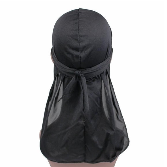 Men Women Bandana Doo Durag Rag Headwear Unisex Silk Pirate Cap Headwrap Hat