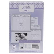 Wilton Silver Photo Pocket Wedding Invitation Kit