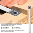thumbnail image 3 of Yeacher High Hardness Milling Tool Carbide Insert High Efficiency Accessory Quick Cutting Blades Set with Storge Box, 3 of 8