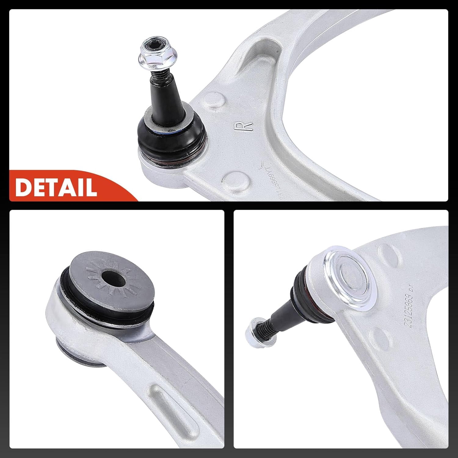 A-Premium Front Right Upper Control Arm, with Ball Joint & Bushing, Compatible with Chevy Cadillac GMC - 2014-2016 - Silverado 1500, Sierra 1500, Escalade (ESV), Yukon (XL), Tahoe, Suburban