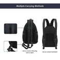 thumbnail image 5 of Mosiso DSLR Camera Bag Sling Backpack Waterproof Camera Crossbody Shoulder Bag with Tripod Holder&Rain Cover&Shoulder Straps for Canon/Nikon/Sony, 5 of 9