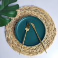 thumbnail image 4 of Juego de 1 posavasos bohemio bajo bock decorativo de Jacinto de agua (Rond), 4 of 4