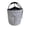 White, variant on Linnome Portable Storage Basket Drawstring Closure Multi Functional Folding Organizer Gardening Tool Camping Bag Foldable Cloth Green