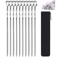 thumbnail image 1 of 10 Metal Barbecue Skewers, 36cm (14 Inches), 1 of 5