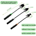 thumbnail image 2 of 3Pcs Weed Puller Tool Garden Weed Pulling Tool,Portable Garden Weeder Tool,Gardening Weeding Tools for Garden Hand Tools for Vegetable Gardening Backyard Farm Planting & Uprooting Weeding Tool, 2 of 4