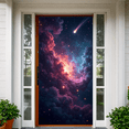 thumbnail image 6 of LUUFILx Galaxy Themed Backdrop Banner Cosmic Cloud Starry Space Photography Props Party Decoration Sci-Fi Background Event Wall Decor Celestial Mystical Celestial, 6 of 8
