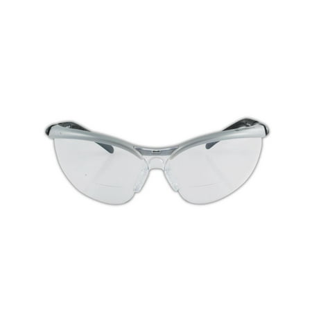 

3M BX Reader Series Safety Glasses with Silver/Black Frame
