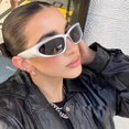 thumbnail image 3 of Gafas De Sol Punk Para Mujer Espejo Deportivas Tontadas Coloridas Moda, 3 of 4