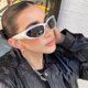 thumbnail image 3 of Gafas De Sol Punk Para Mujer Espejo Deportivas Tontadas Coloridas Moda, 3 of 4