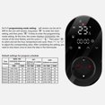 thumbnail image 3 of Mistaha WiFi Digital Thermostat Outlet Plug 16A Outlet Tuya App Voice Control Socket Temperature Controller, 3 of 8