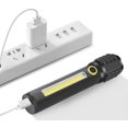thumbnail image 3 of Linterna, Linterna de Luz Fuerte, Linterna Impermeable, USB R, 3 of 4