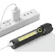 thumbnail image 3 of Linterna, Linterna de Luz Fuerte, Linterna Impermeable, USB R, 3 of 4