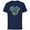 Navy, variant on Disney Minnie Mouse Icon Hanukkah Chanukah Dreidel Menorah - Short Sleeve Cotton T-Shirt for Adults - Customized-Black