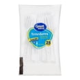 thumbnail image 1 of Tenedores desechables Great Value de plástico pastelero 25 pzas, 1 of 1