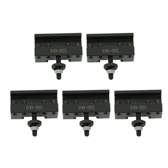 findmall 5Pack OXA #1 250-001 Quick Change Turning Facing Tool Post Holder For Lathe CNC