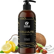 Massage Oil for Body – Nourishing Citrus Scented Massage Oil for Daily Massage & Relaxation, 8 Fl Oz