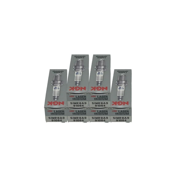 NGK Laser Iridium SIMR8A9 Spark Plug- 6 PACK