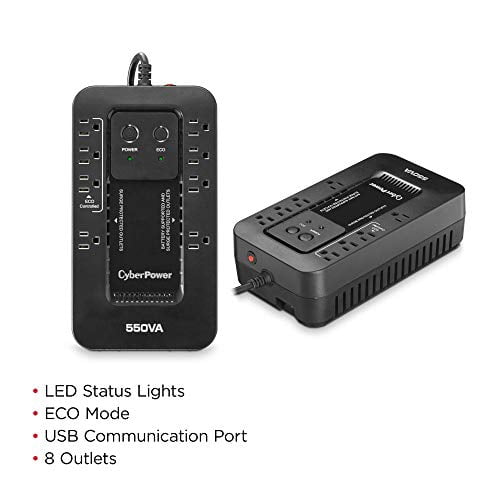 CyberPower Ecologic Series EC550G - UPS - 330 Watt - 550 VA