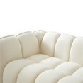 thumbnail image 5 of Higgins Mid Century Modern Living Room Cream Boucle Fabric Sofa, 5 of 6