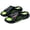 Black & Green, variant on Avatarwise Slides for Women and Men, Non-Slip Thick Sole Cloud Slippers Indoor Outdoor