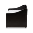 thumbnail image 4 of Baxton Studio Barnstorm Modern and Contemporary Faux Leather Upholstered Daybed with Guest Trundle Bed, Multiple Colors, 4 of 8