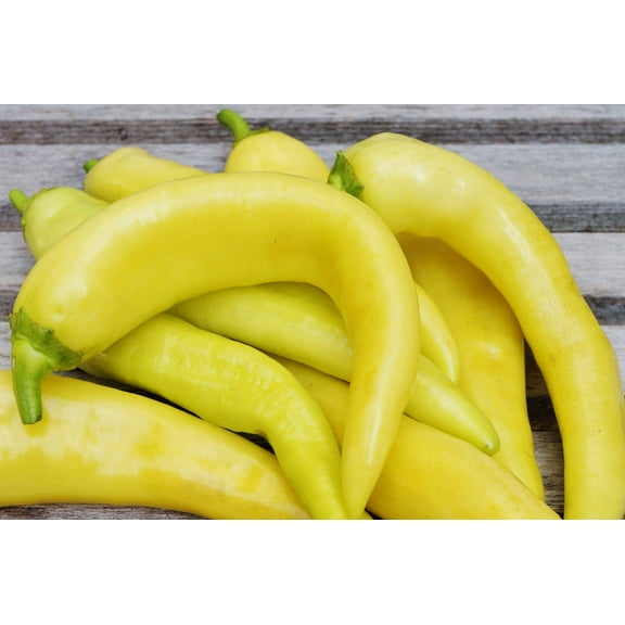 200 Seeds HEIRLOOM BANANA Pepper Sweet Yellow Capsicum Annuum Vegetable Seed