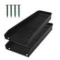 thumbnail image 4 of Extensiones de bajantes de canalón Bloque antisalpicaduras de bajante, Extensor de bajante de canalón Negro, 4 of 7