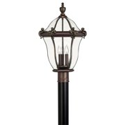 Hinkley Lighting - San Clemente - 3 Light Large Outdoor Post Top or Pier Mount