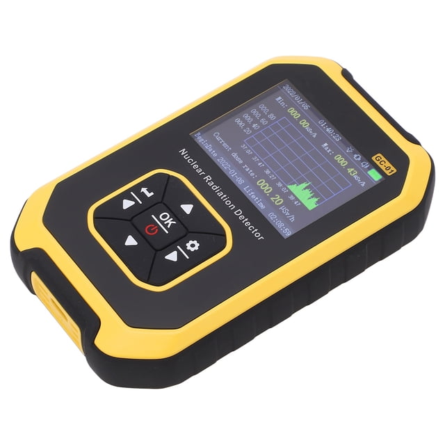 Dosímetro radioactivo, contador Geiger β γ Medidor digital de detección radiactiva Contador Geiger Experiencia incomparable