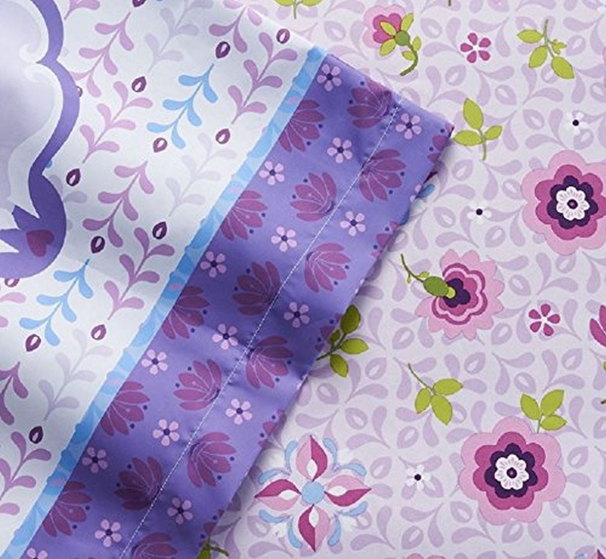 Disney Frozen Full Size Sheet Set Anna & Elsa Microfiber Bed Sheets
