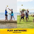 thumbnail image 4 of CROSSNET Volleyball Net for Adults and Kids - 4 Square Volleyball Net Set - Quick Assemble Outdoor Games, 4 of 5