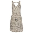 thumbnail image 4 of LASCANA Women's Sleeveless Printed V-Neck Dress Tassels, 4 of 5