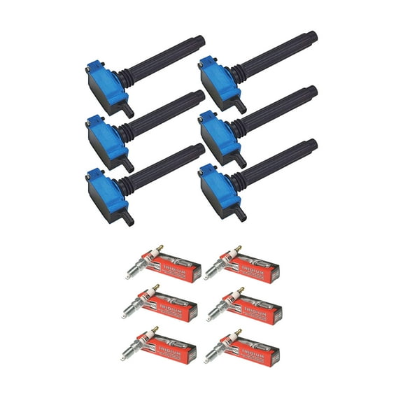 ISA High Performance Ignition Coil and Champion Spark Plug Compatible with Dodge Charger Journey UF648 Fits select: 2014-2015 JEEP GRAND CHEROKEE LIMITED, 2013-2016 CHRYSLER TOWN & COUNTRY TOURING