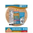thumbnail image 2 of Mission Carb Balance 6" Fajita Whole Wheat Tortillas Low Carb, Keto Friendly 8 Count, 8 oz. - 4 Packs, 2 of 6