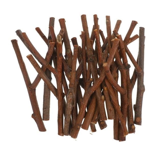 20 palitos de madera para manualidades en forma de Y, ramitas rústicas naturales para manualidades, accesorios fotográficos, proyectos escolares y tarjetas