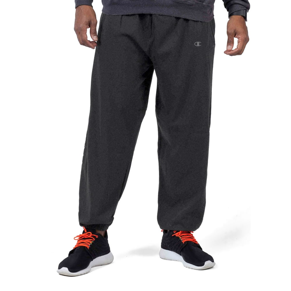champion powerblend relaxed elastic bottom pants