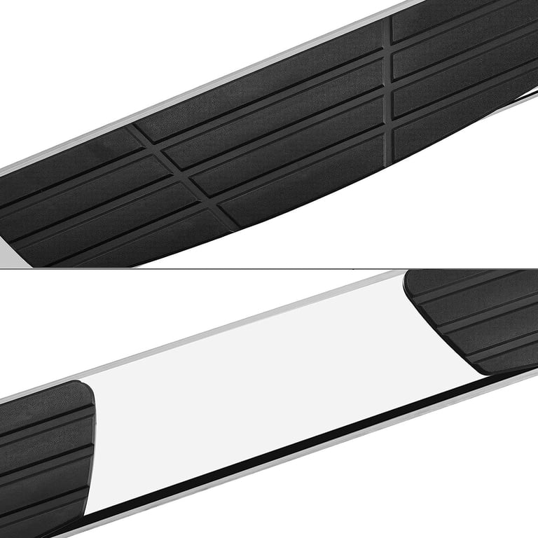 6.5 Inch Running Boards For 2017-2025 Honda Ridgeline - Stainless Steel Side Steps With Anti-Slip Tread