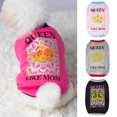 thumbnail image 2 of Puppy Dog Clothes Printed Mesh Tee Pet Vest T Shirt Tank For Small Dogs Summer, 2 of 14