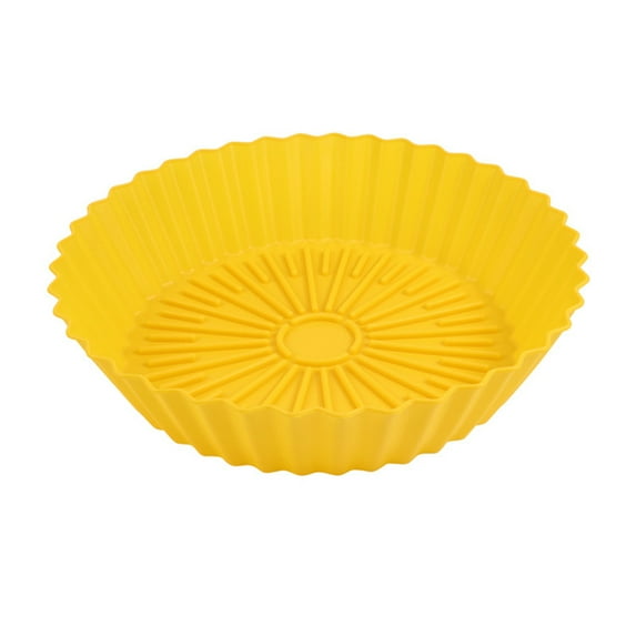 Round Shape Non-Stick Baking Tray Cold Heat Resistant, Silicone Pot, Air Fryers Oven Cooking Tool, Kitchen Accessories