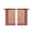 🥑 Red_Base#1244, variant on Vintage Linen Yarn Partition Curtains 2-Piece – Semi-Transparent Short Window Treatments • Polyester Fabric • Multiple Colors • 25×30.71in • Light-Filtering • Bedroom Kitchen Décor