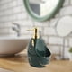thumbnail image 2 of Dispensador de jabón manual de estilo nórdico de 520 ml con bomba, dispensador de loción, baño Verde, 2 of 9