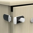 thumbnail image 4 of 38pcs Child Safety Locks Baby Safety Locks Easy Installation for Cabinets Drawers Fridges, 4 of 10