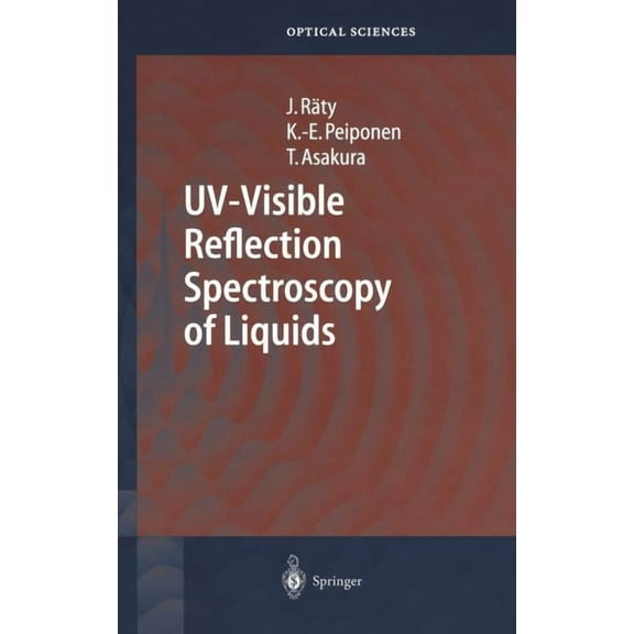 Springer Optical Sciences Uv-Visible Reflection Spectroscopy of Liquids, Book 92, (Hardcover)