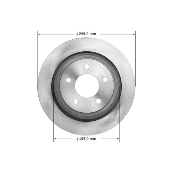 Bendix Premium Brake Rotor - PRT6052